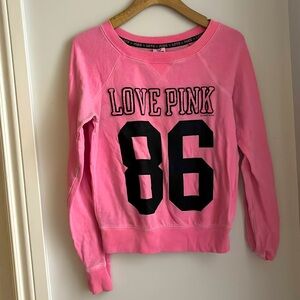 Varsity sweatshirt from PINK